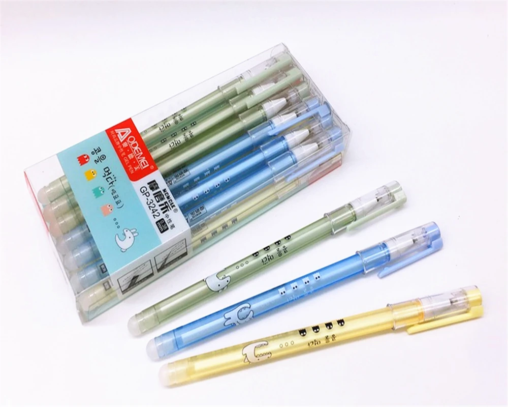 1 шт/ любимых пчелиных стержни для стираемой гелевой ручки красные синие чернила синие и черные Волшебные нейтральные ручки канцелярские принадлежности