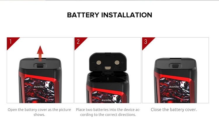 Smok Morph 219 мод 219 Вт TC бокс мод 0,001 s Скорость Стрельбы нет 18650 батарея подходит 6 мл TF2019 Танк против X-Priv мод