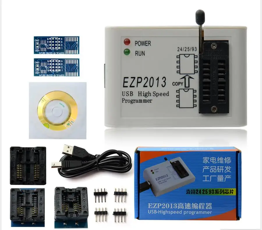 Высокоскоростной USB программатор EZP2019 с интерфейсом SPI лучше чем EZP2013 EZP2010 2011