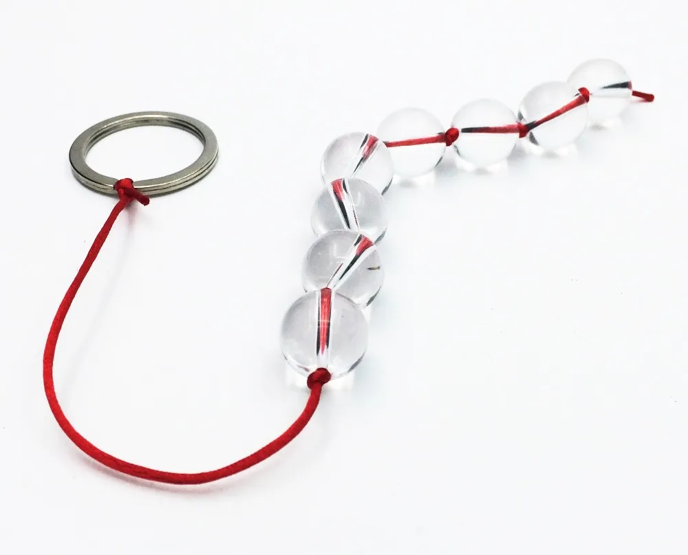 Erotic 6 Color Glass Anal Beads Vaginal Balls Butt Plug Sex Toys Adult Women Crystal Massager Games Supplies |