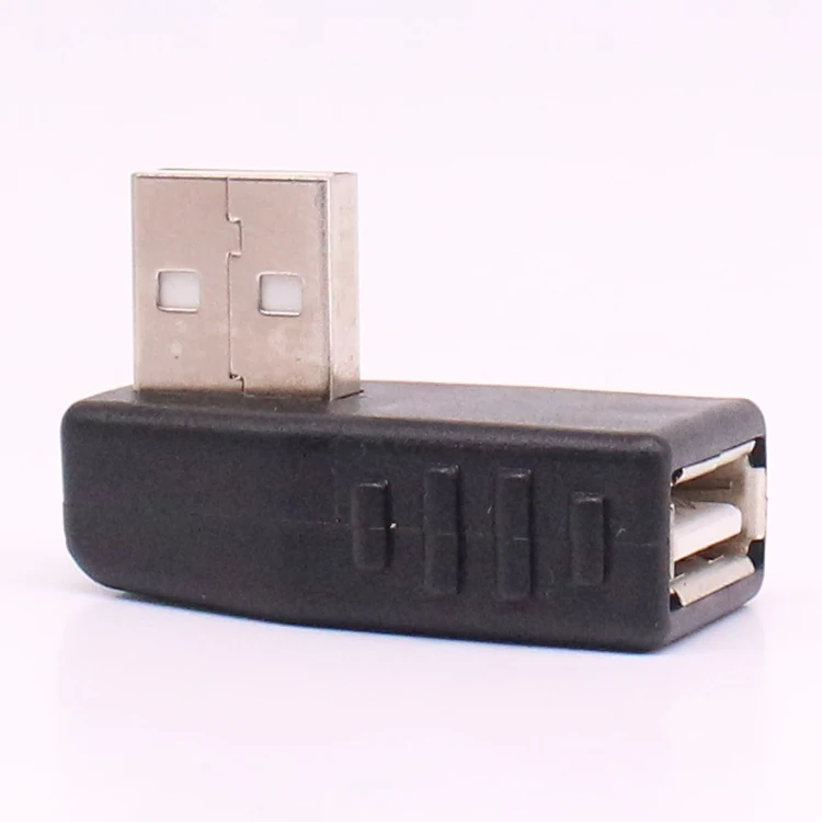 USB 2 0 типа Папа папа женский угол адаптер синхронизация данных Муфта конвертер