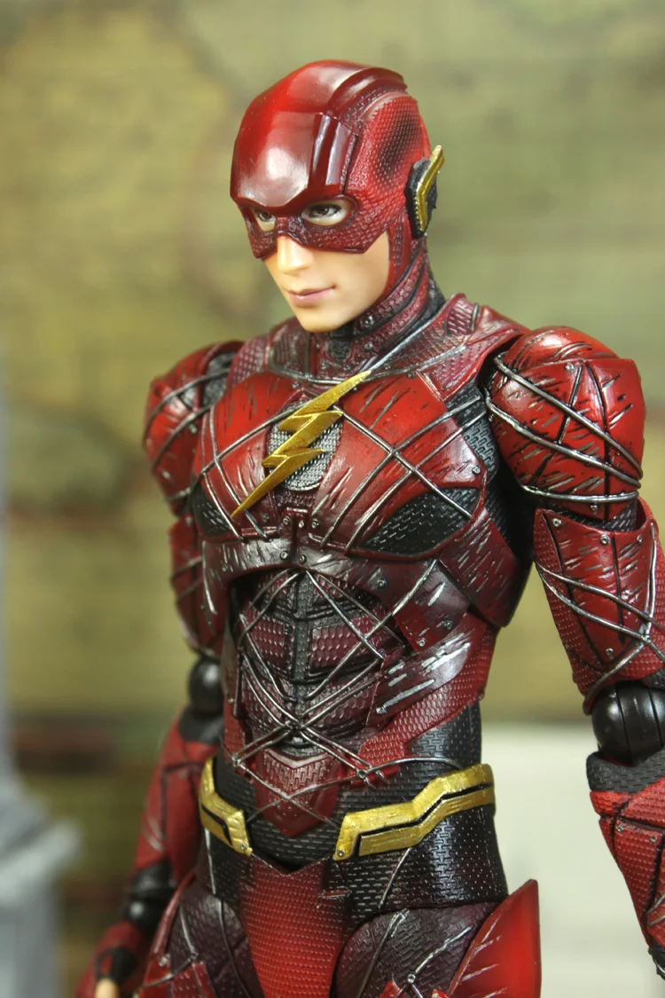 Оригинальный Play Arts Kai Justice League Барри Аллен ПВХ игрушка 25 см аниме-модель фильма