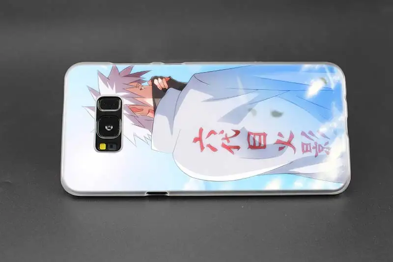 Наруто Какаши чехол для телефона samsung Galaxy M20 M10 S10 S9 S8 Plus S7 S6 Edge Note 8 9 Жесткий пластиковый Чехол