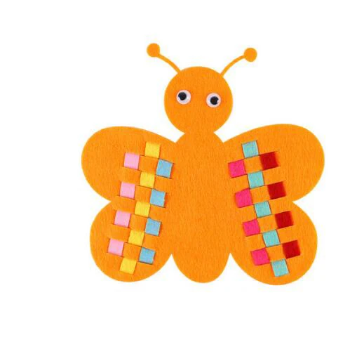 Bee Детский сад Руководство Diy ткань Развивающие Игрушки для раннего обучения Монтессори обучения математике игрушки - Цвет: Bee