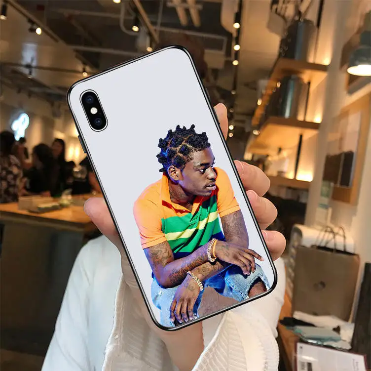 TPU Kodaks черный рэпер Мягкий Силиконовый ТПУ чехол для телефона для iPhone MAX XR XS X10 5 5S 5SE 6 6S 7 8 6Plus 7Plus 8Plus - Цвет: TPU