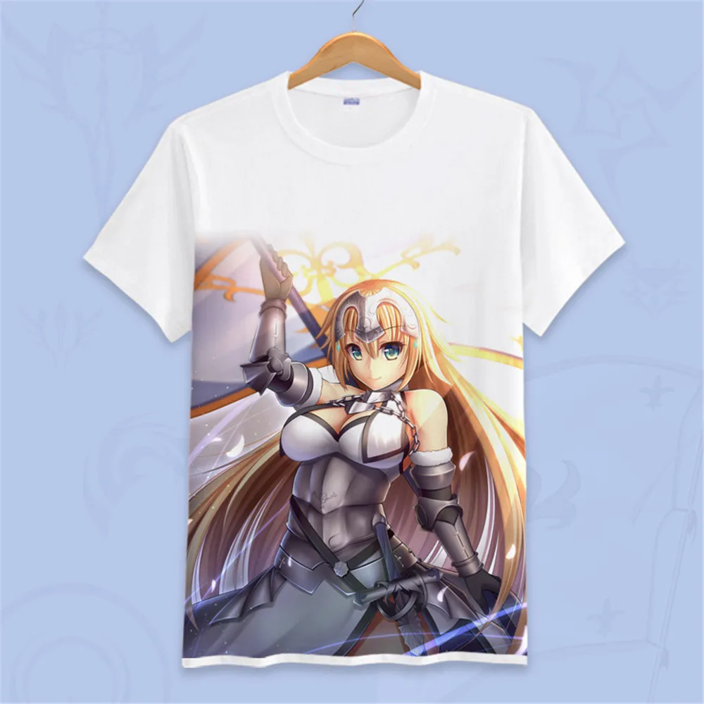Новая футболка для косплея аниме Fate zero/Fate ubw/Fate stay night saber curse emblem King Arthur Knight Мужская