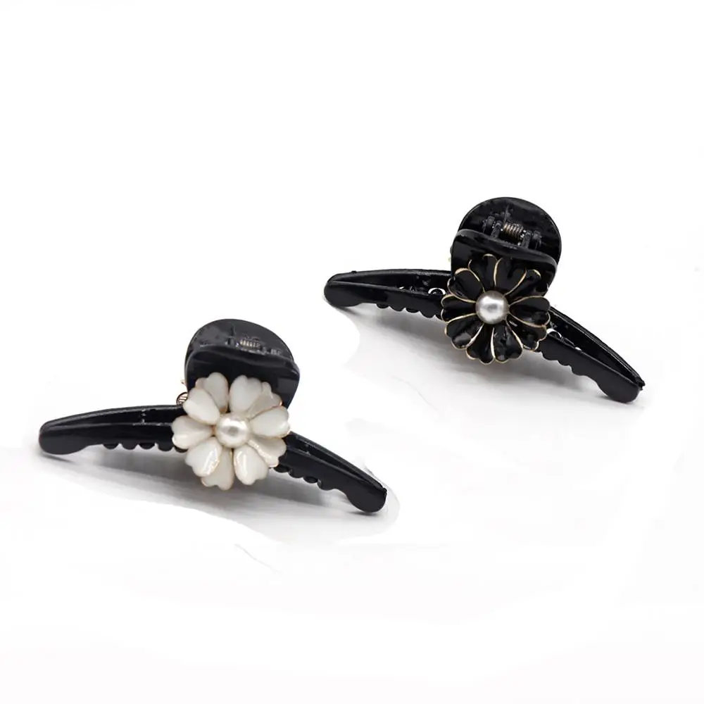 Корейская мода жемчужная ткань акриловые заколки для волос высокое качество