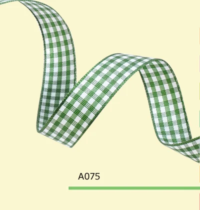 

1" Inch 25mm plaid christmas ribbon