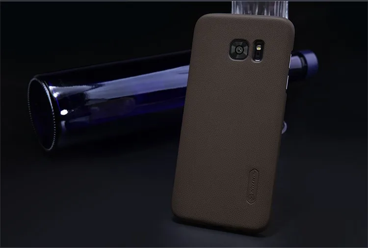 Матовый Жесткий Тонкий матовый чехол Nillkin для samsung galaxy s7 edge, чехол для телефона s