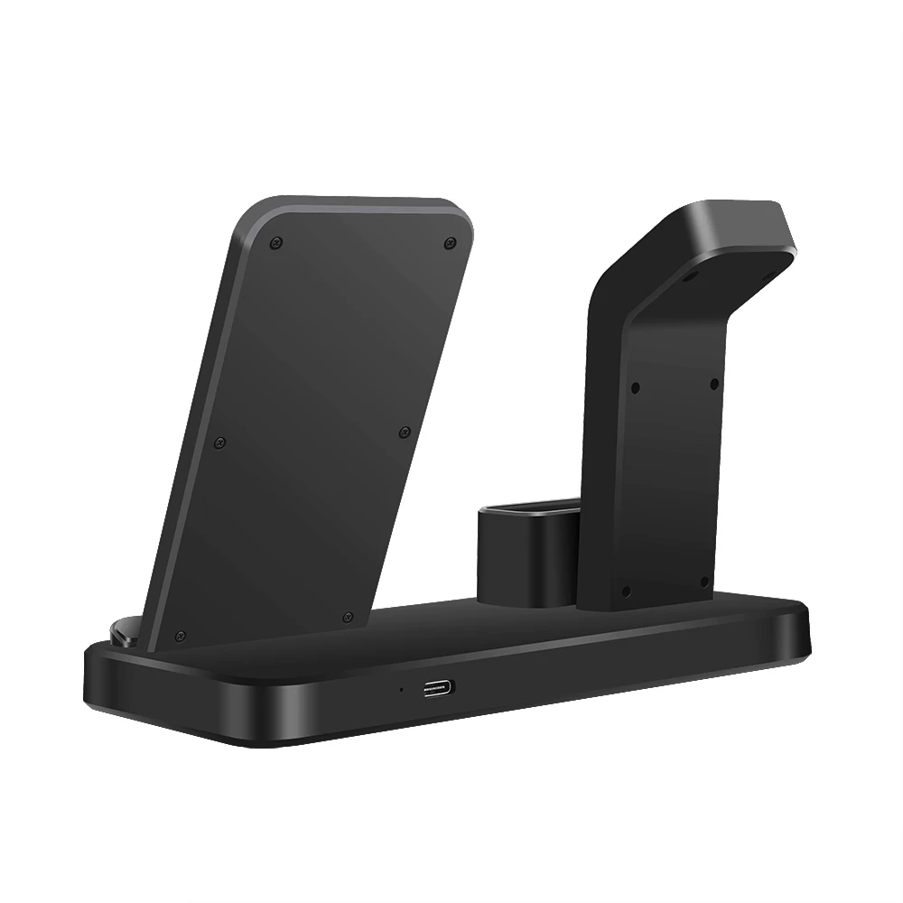 FDGAO 3 в 1 беспроводная зарядная станция для iPhone 11 Pro X Xs Max XR для Apple Watch 5 4 Airpods Qi 10 Вт быстрая зарядная док-станция