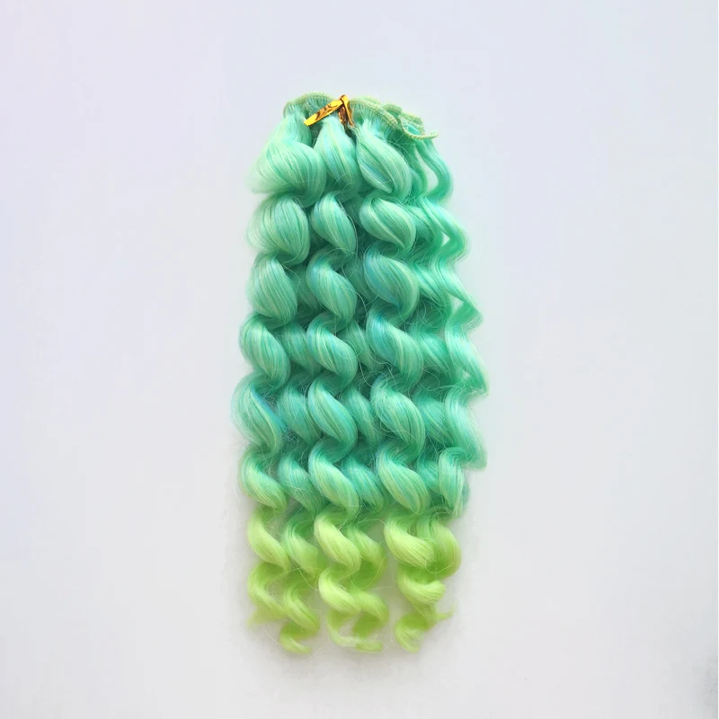 SuXiuFang парик BJD аксессуары 1 шт 20*100 см куклы волосы для 1/3 1/4 1/6 1/12 градиент Цвет