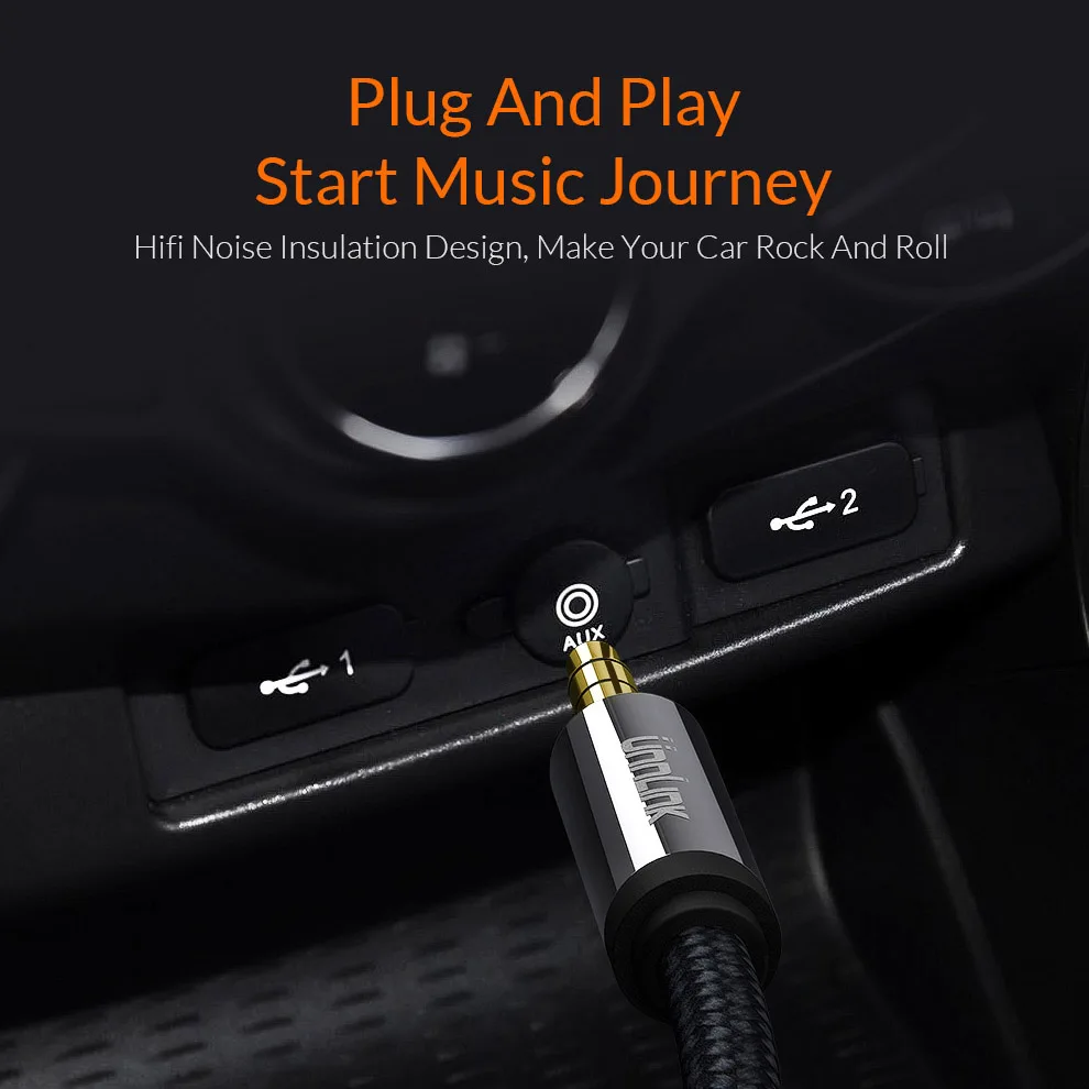 Unnlink HIFI 3/4 Pole TRS 3 5 Jack аудио кабель Aux для автомобильных наушников гарнитура динамик
