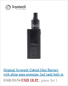 Joyetech Unimax 22 Unimax 25 аккумулятор встроенный 2200/3000 мАч аккумулятор для электронной сигареты 510 резьба