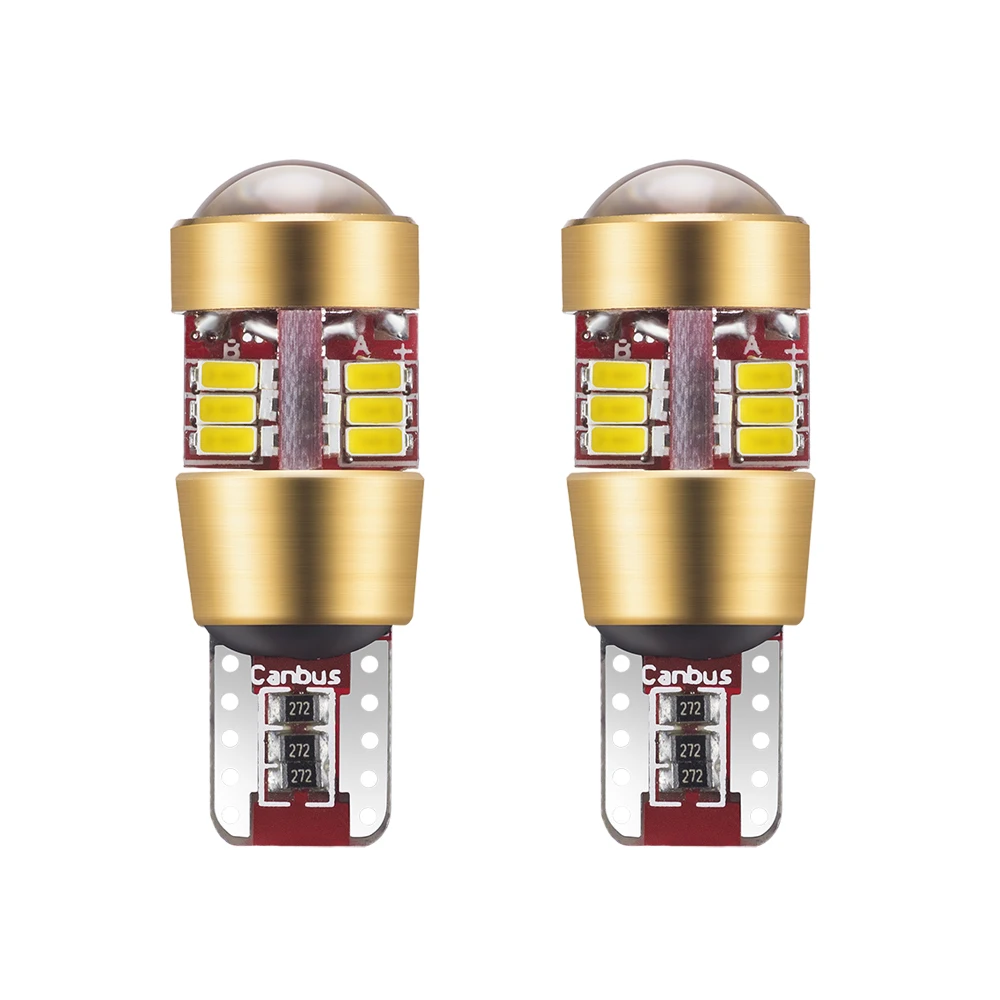 1 Лот Новые Автомобильный суперъяркий объектив многоцветный LEDT10 широкий свет