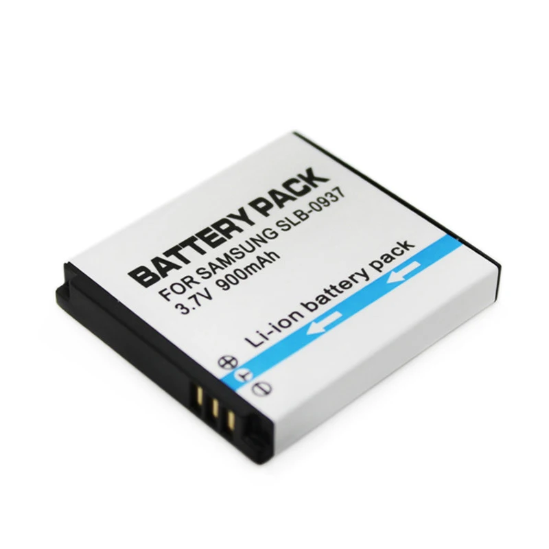 900 мАч для SAMSUNG Блюз i8 L730 L830 NV33 PL10 NV4 Камера Батарея SLB 0937 3 7 В|Цифровые аккумуляторы|