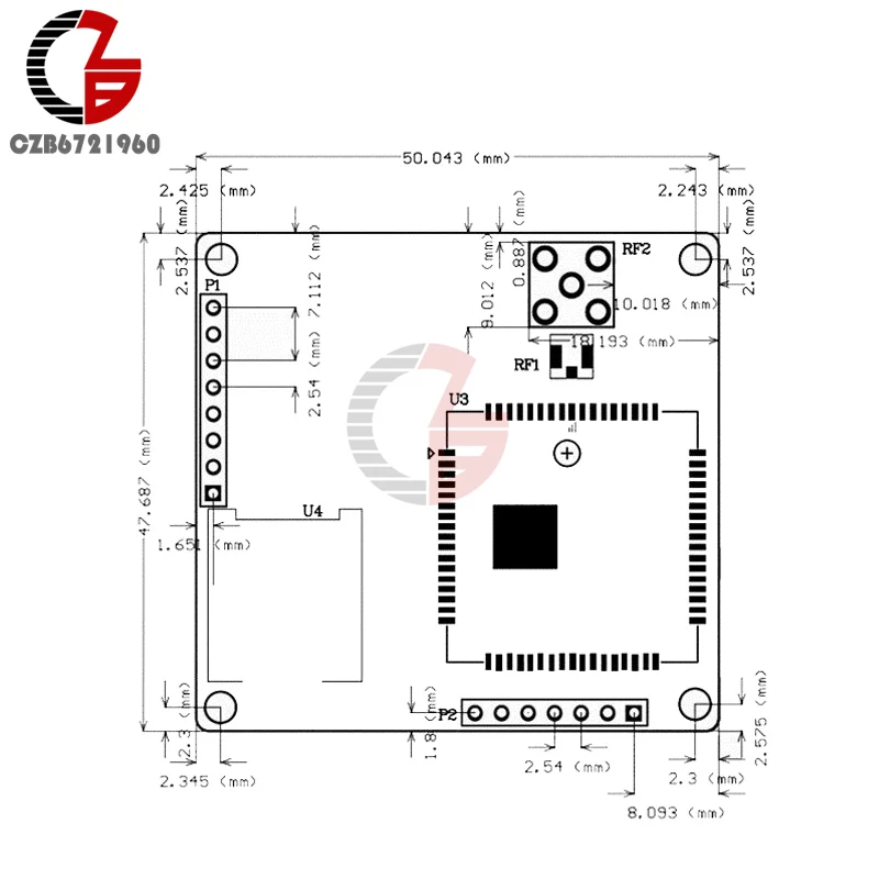 Модуль разработки STM32 DC 5V-18V 2A SIM800A GSM GPRS для Arduino замена SIM900A | Обустройство дома