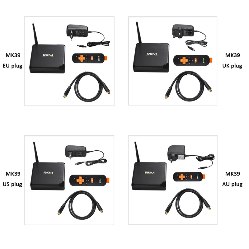 Android 7,1 ТВ приставка RKM MK39 Rockchip RK3399 4 ГБ 32 ГБ 802.11AC 2,4G 5G 1000M LAN USB3.0 type-c Digital Signage медиаплеер