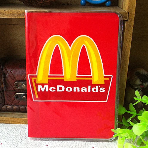 McDonald's личные паспортные документы ПВХ сумка посылка короткий параграф наборы