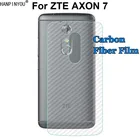 Для ZTE AXON 7  A2017  AXON 2 прочная 3D защитная пленка из углеродного волокна с защитой от отпечатков пальцев (не закаленное стекло)