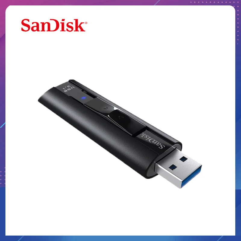 SanDisk CZ880 Экстремальный PRO 128 ГБ USB 3 1 твердотельный флеш накопитель 256