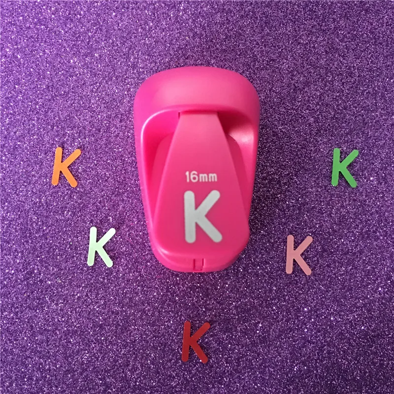 Бесплатная доставка алфавит K shaped save power paper/eva craft punch скрапбук ручной работы