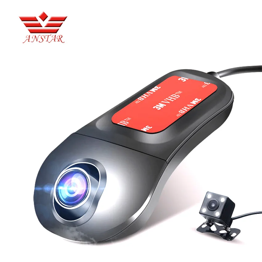 구매 ANSTAR-WiFi 자동차 DVR FHD 1080P 자동차 카메라 비디오 레코더, 무선 앱, 노바텍 96655 Dvr, 숨겨진 대시 캠, 주차 모니터 등록