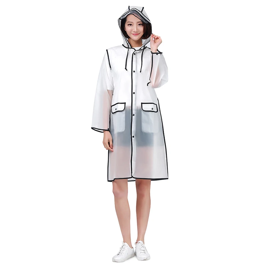 

Transparent Hiking Polyester Outdoor Rain Poncho Durable Cover Rain Raincoat Generaal Waterproof Raincoats Rain Gear 50C0059