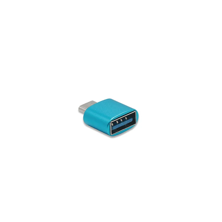 Алюминиевый USB 3,1 type C OTG адаптер Micro USB женский поворот на type C Мужской конвертер для samsung Galaxy Note 8 S8 Plus huawei zte