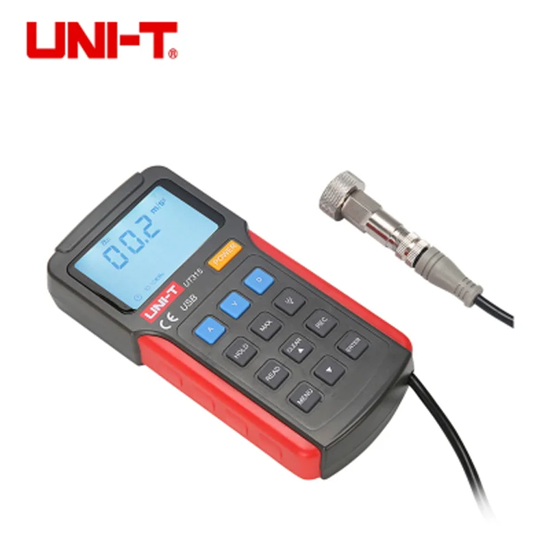 UNI T UT315 Digital Vibration Testers Acceleration Velocity Displacement Measurement USB Connect|Измерители колебаний| |