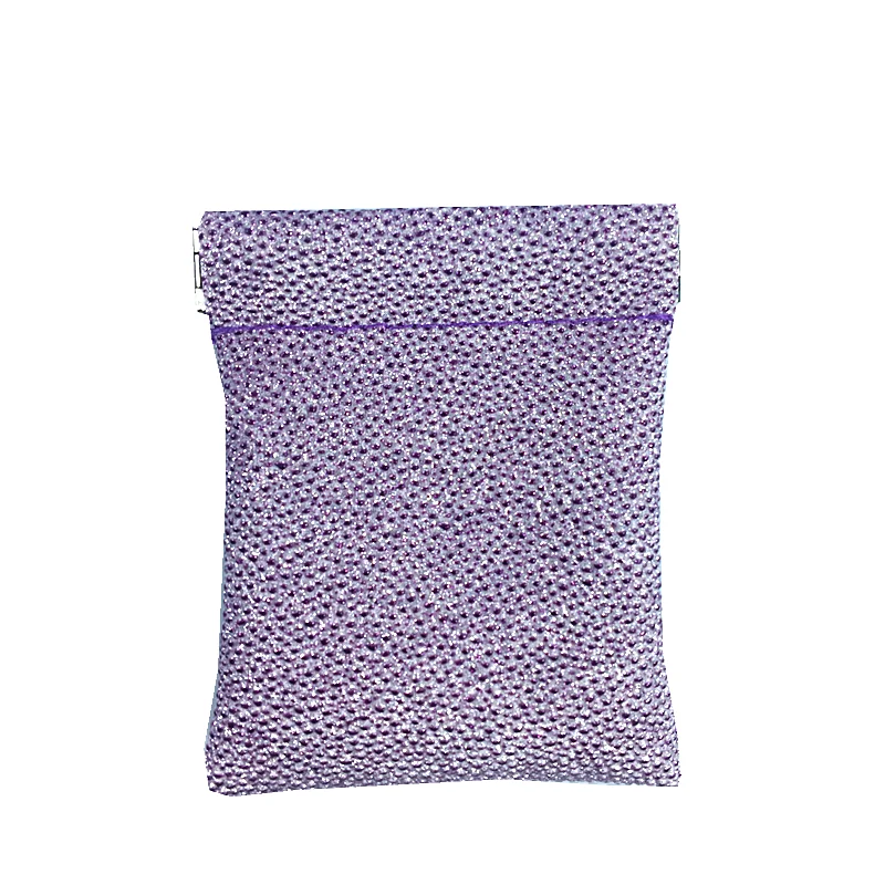 Модный однотонный яркий блестящий милый кошелек из искусственной кожи для монет