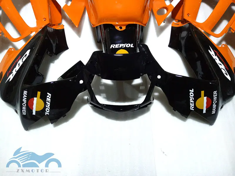 Обтекатели для кузова комплект для HONDA CBR 600 F3 1995 1996 CBR 600F 95 96 aftermarket шоссейные orange REPSOL CBR600F3 комплекты обтекателей