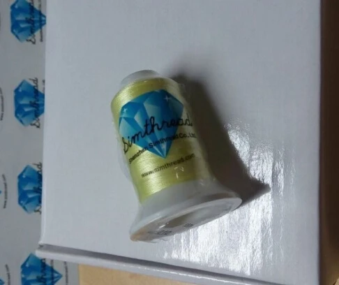 Швейная нить Simthread популярная Полиэстровая домашняя машина 550Y + 10 шт. в