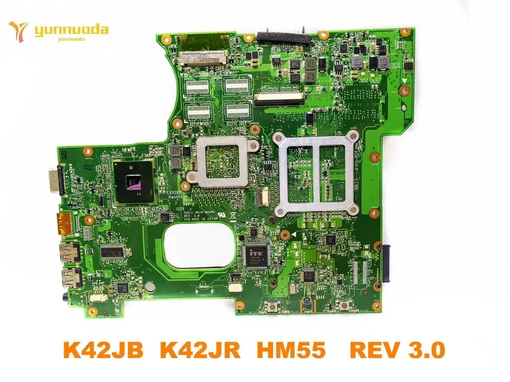 Оригинальная материнская плата для ноутбука ASUS K42JB K42JR HM55 REV 3 0 протестирована