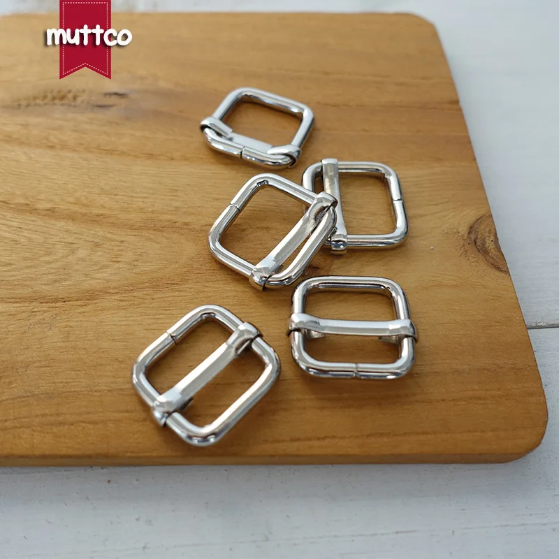 DIY собачий ошейник металлическая Регулируемая пряжка для 15 мм лямки ремня