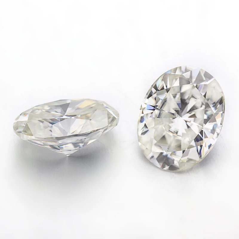 Драгоценный камень для изготовления ювелирных изделий Овальный Муассанит