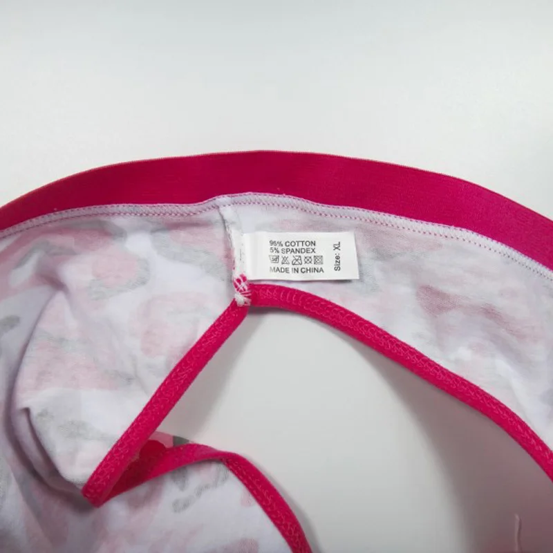 6pcs Cotton Panties Fashion Women Low-rise Lingerie Printed Camouflage Briefs Sexy Women's Underwear Intimates | Женская одежда