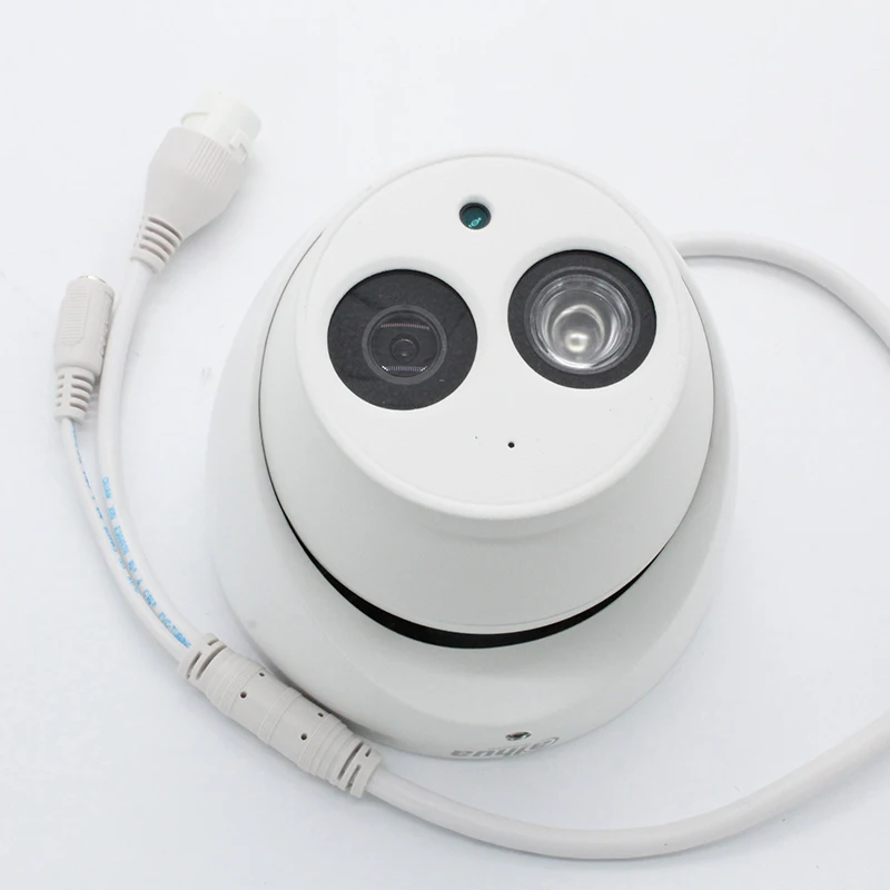 Сетевой видеорегистратор Dahua 6MP IP Камера IPC-HDW4631C-A POE Встроенный микрофон ИК возможностью погружения на глубину до 30 м IP67 Сетевая купольная Камера заменить ipc-hdw4431c-a hdw4431c-a hdw4631c-a