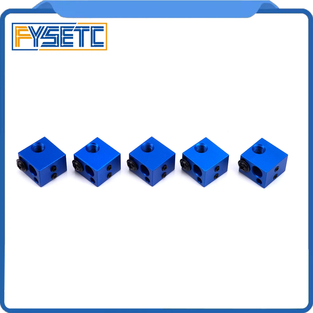 2 шт. запчасти для 3D принтера V6 блок с подогревом высокотемпературного HT NTC100K