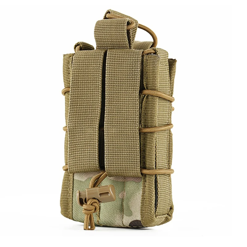 Molle система Тактический Подсумок нейлон двойной слой картриджный мешочек страйкбол охота военные аксессуары сумка
