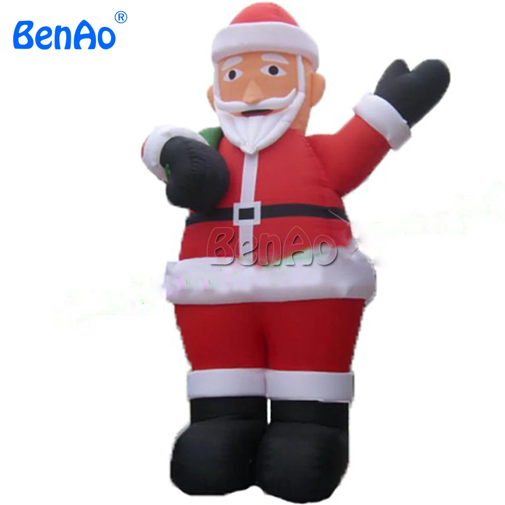 

DC02 надувной Санта-Клаус x-mas украшения CE/UL вентилятор 6 м 20 футов хит продаж Рождественское украшение для папы, крестин, кукол