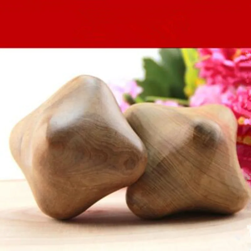 Сандаловое дерево зеленое сандаловое шестигранный Массажер для рук Здоровье