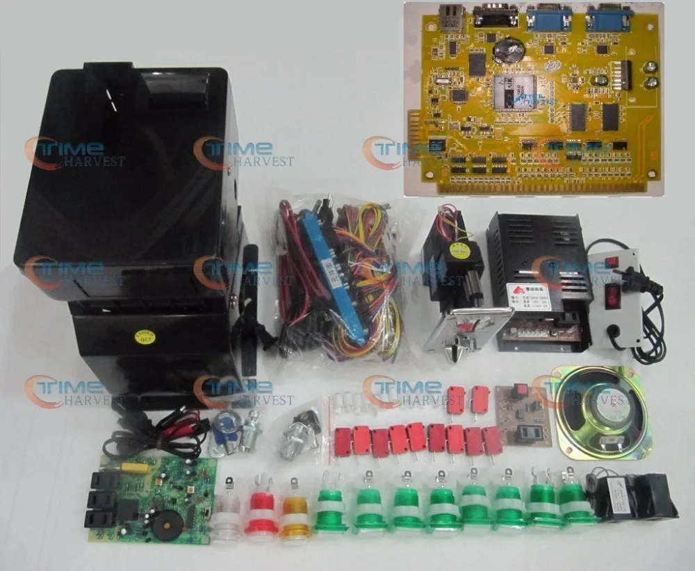 Solt игровые наборы с Coolair casino PCB Хоппер мощность монетная механика кнопок проводка