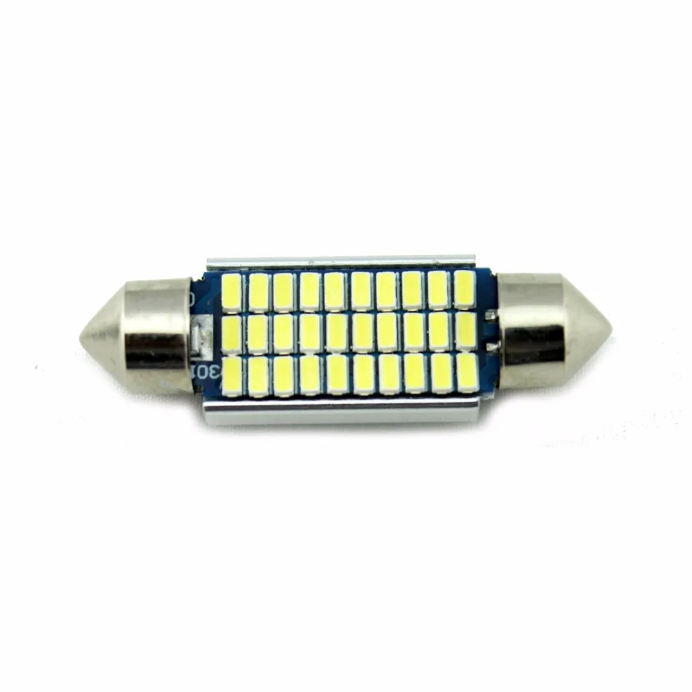 2x41 мм Festoon светодиодный купол C5W 36 3014 33SMD Canbus автомобильный светильник для чтения