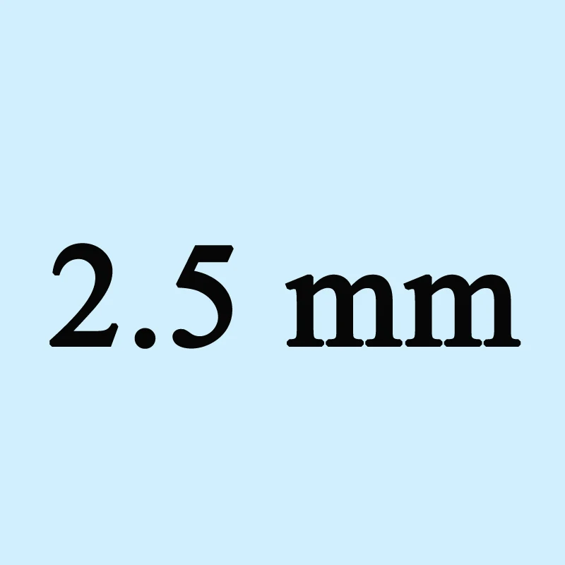 2.5 1000 шт/партия 0,8 мм-3 мм китайский производитель круглый блестящий вырез aaa белый фианит синтетический фианит для изготовления ювелирных изделий - Цвет: 2.5