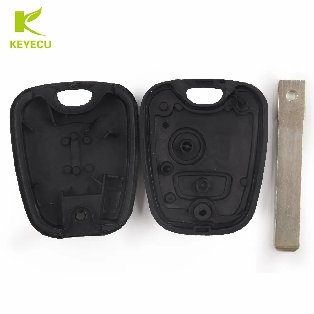 Новинка Сменный Чехол KEYECU для ключа с дистанционным управлением чехол 2 кнопками