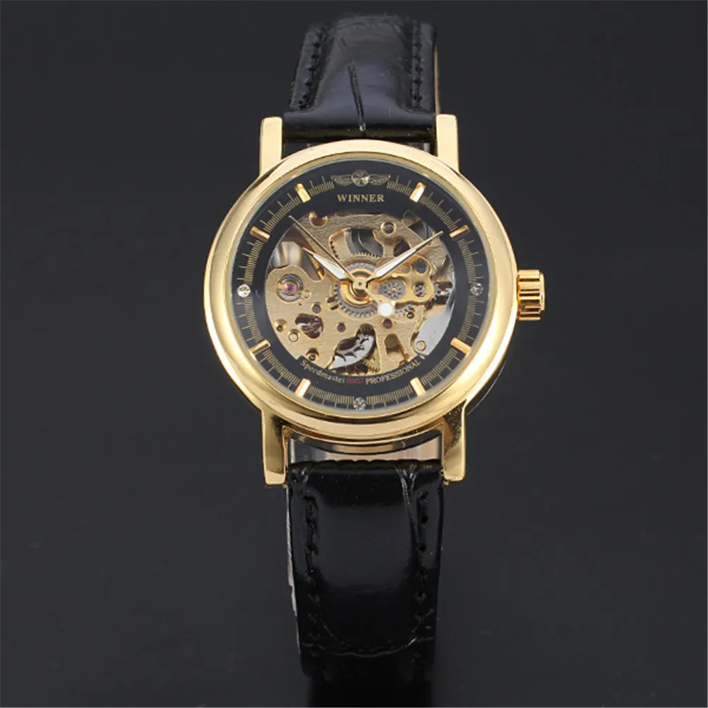 Победитель Женщины watch automatic механические леди часы лучший бренд роскошные
