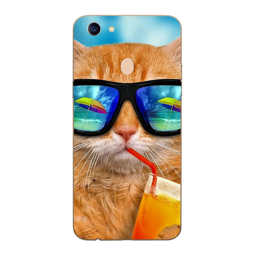 Милый телефон с единорогом чехол для OPPO A7 A5 силиконовый мягкий ТПУ задняя крышка