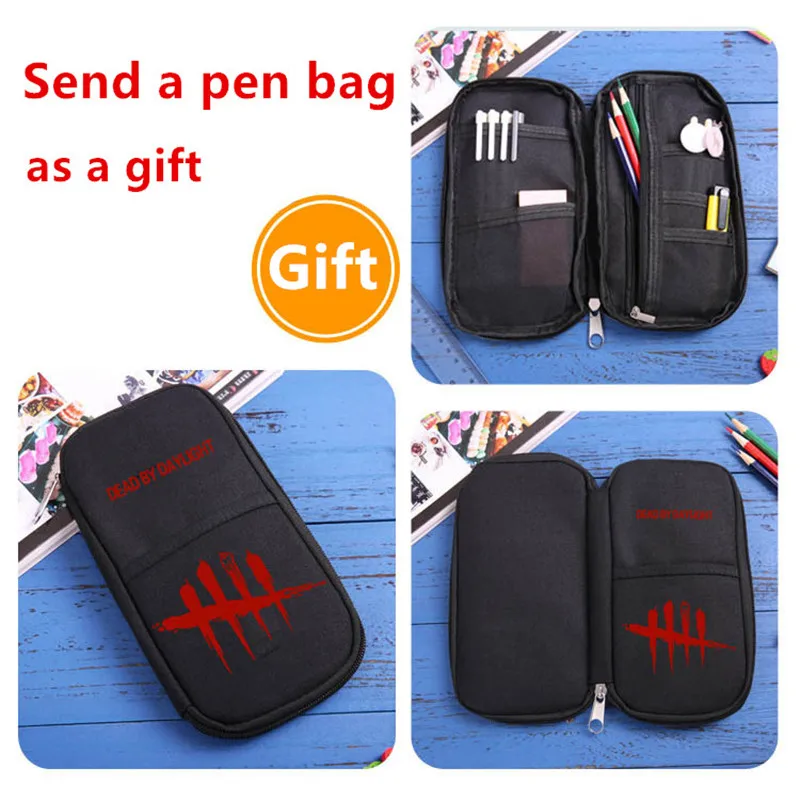 Рюкзак с принтом Dead by Daylight, рюкзак с игровой символикой, usb зарядка, рюкзак для ноутбука, большой рюкзак для путешествий, брезентовые школьные сумки, унисекс, рюкзак
