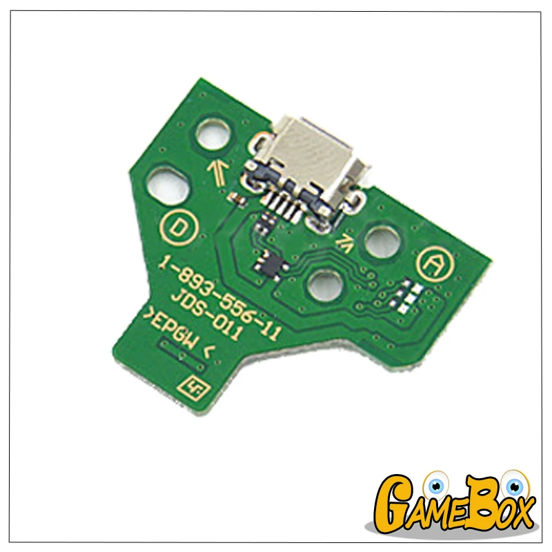 12Pin зарядки Порты и разъёмы гнездо платы для PS4 JDM 011 зарядка через USB Разъем доска