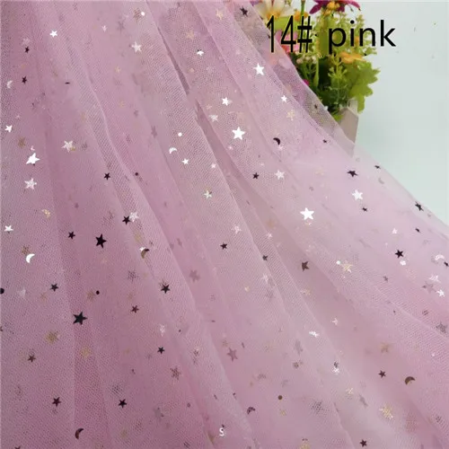 1,6*1 лет, вечернее платье с сеточкой ткань для рукоделия Baby Shower юбка-пачка Свадебные украшения для вечеринки, дня рождения швейная юбка принцессы африканская кружевная ткань - Цвет: pink